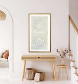 "Spiral Knots" ∙ Amate Art  47"x23.5"  (Unframed)