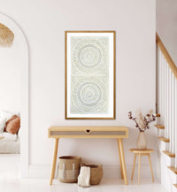 "Spiral Knots" ∙ Amate Art  47"x23.5"  (Unframed)