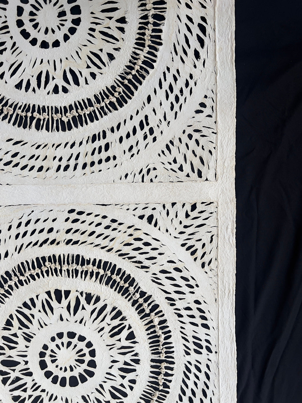 "Spiral Knots" ∙ Amate Art  47"x23.5"  (Unframed)