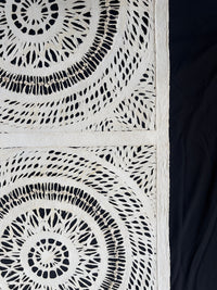 "Spiral Knots" ∙ Amate Art  47"x23.5"  (Unframed)