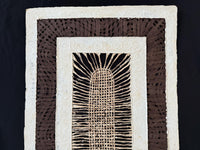 "Basket Weave" ∙ Amate Art  47"x15.5"  (Unframed)