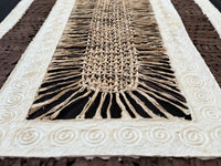 "Basket Weave" ∙ Amate Art  47"x15.5"  (Unframed)