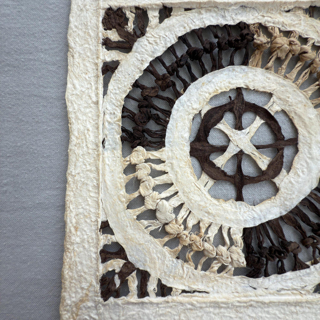 "Knot Weave" ∙ Amate Art  8"x8"  (Unframed)