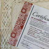 "Spiral Knots" ∙ Amate Art  47"x23.5"  (Unframed)