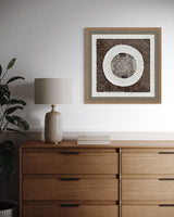 "Diamond Circle" ∙ Amate Art  15.75"x15.75"