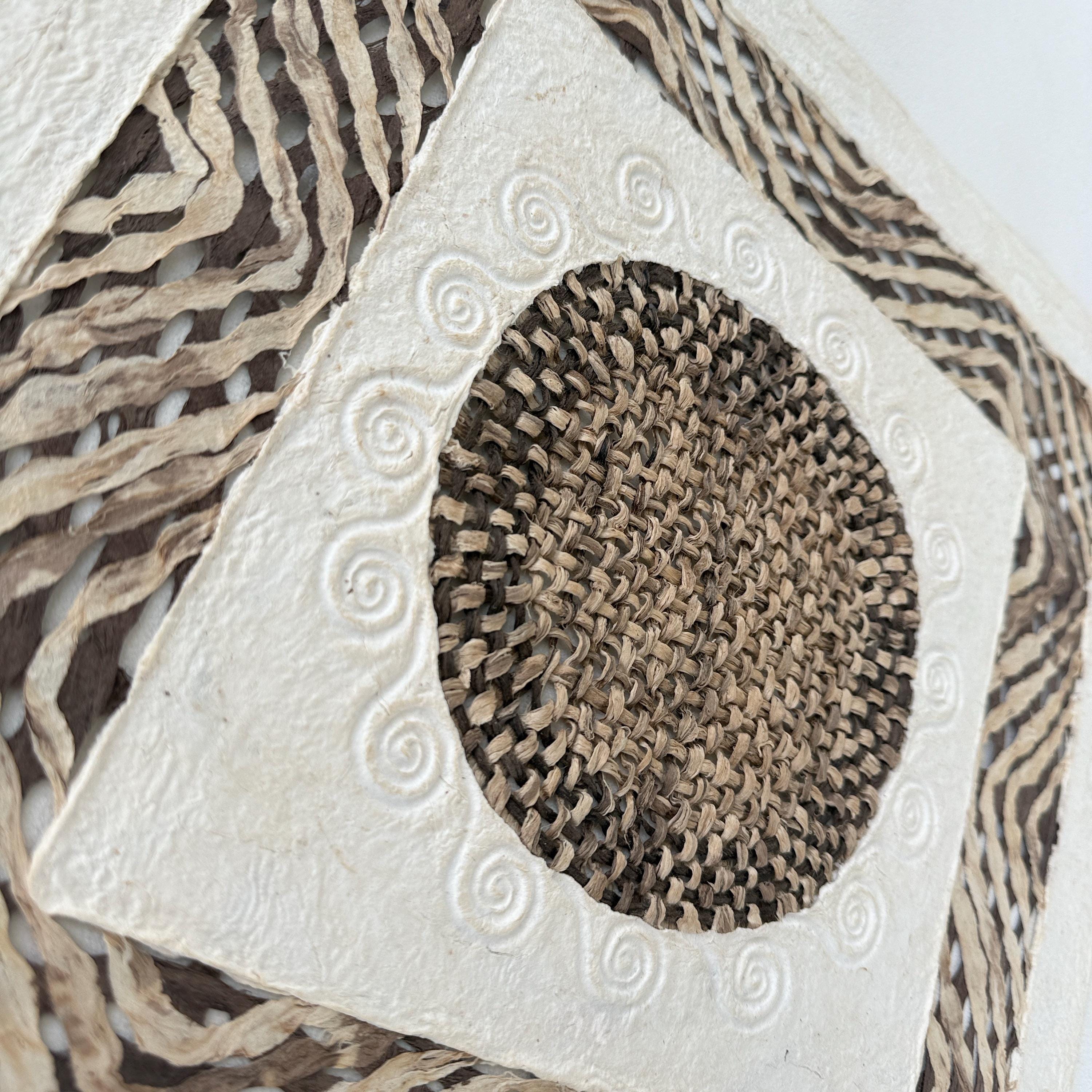 "Halo Circle" ∙ Amate Art  15.75"x15.75"  (Unframed)