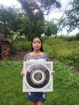 "Lace Mandala" ∙ Amate Art  15.75"x15.75"  (Unframed)