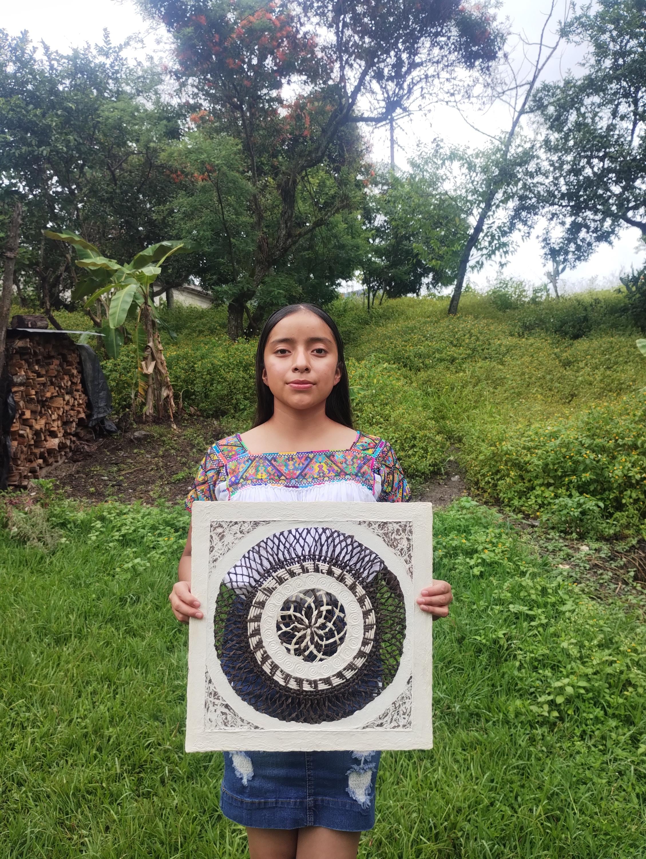 "Lace Mandala" ∙ Amate Art  15.75"x15.75"  (Unframed)