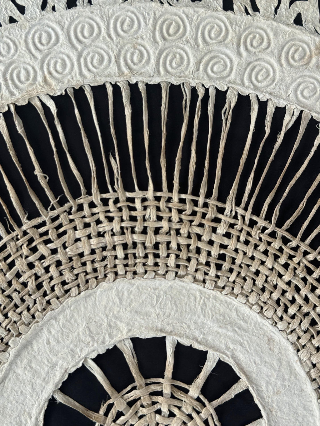 "Circular Weave" ∙ Amate Art  28"x28"  (Unframed)