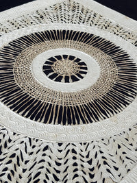 "Circular Weave" ∙ Amate Art  28"x28"  (Unframed)