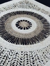 "Circular Weave" ∙ Amate Art  35"x35"  (Framed)