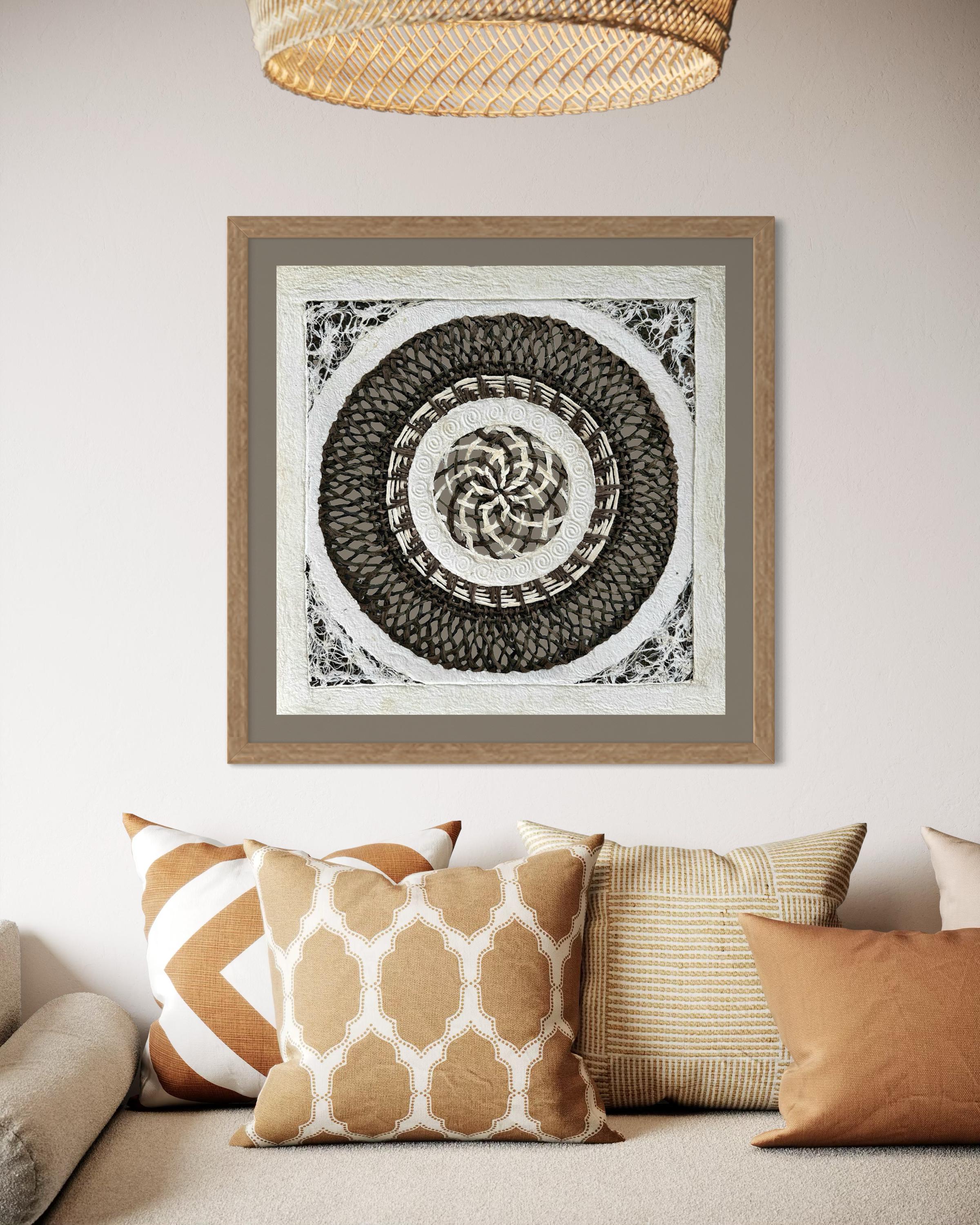 "Lace Mandala" ∙ Amate Art  15.75"x15.75"  (Unframed)