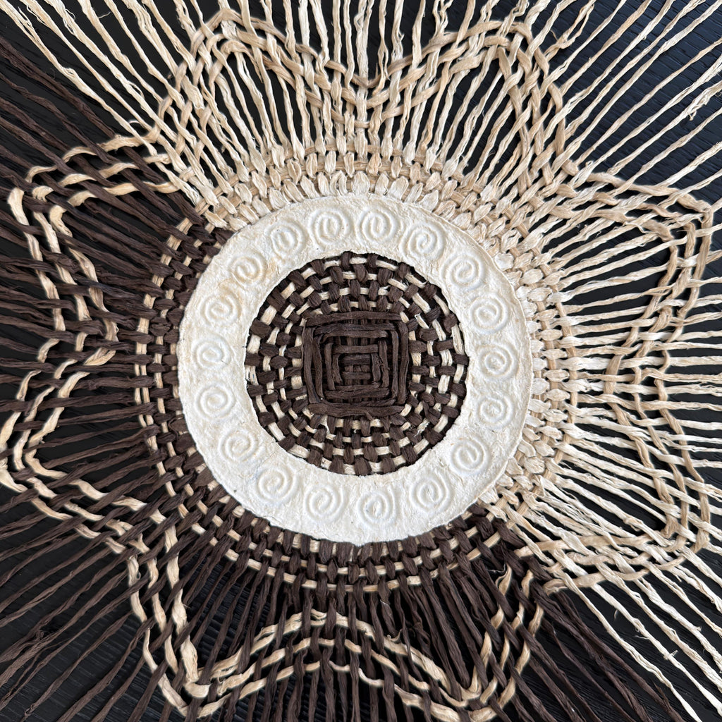 "Sun Weave" ∙ Amate Art  15.75"x15.75"  (Unframed)