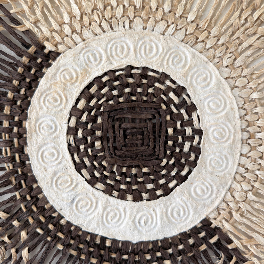 "Sun Weave" ∙ Amate Art  15.75"x15.75"  (Unframed)