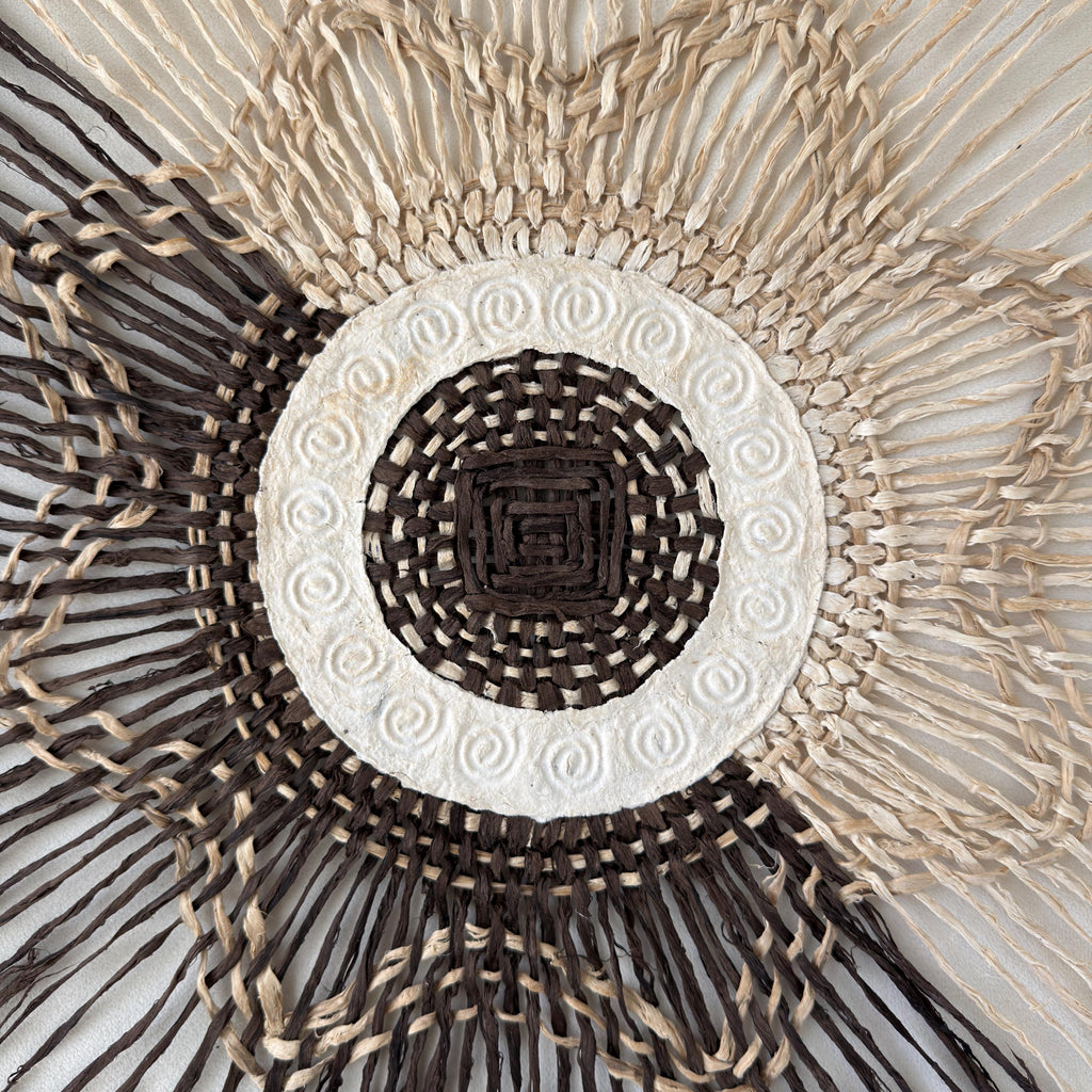 "Sun Weave" ∙ Amate Art  15.75"x15.75"  (Unframed)