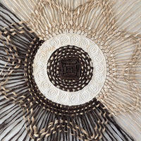 "Sun Weave" ∙ Amate Art  15.75"x15.75"  (Unframed)