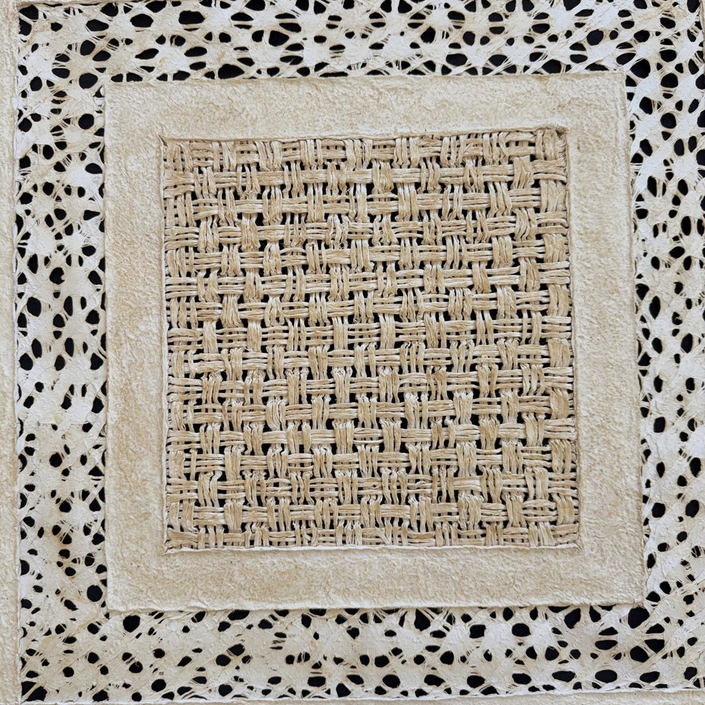 "Mosaic Square" ∙ Amate Art  23.5"x23.5"  (Unframed)