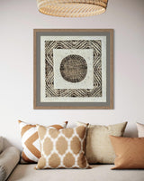 "Halo Circle" ∙ Amate Art  15.75"x15.75"  (Unframed)