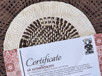 "Diamond Circle" ∙ Amate Art  15.75"x15.75"