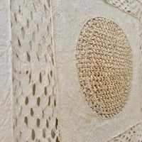 "Circle Weave" ∙ Amate Art  15.75"x15.75"  (Unframed)