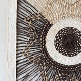 "Sun Weave" ∙ Amate Art  15.75"x15.75"  (Unframed)