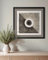 "Sun Weave" ∙ Amate Art  15.75"x15.75"  (Unframed)