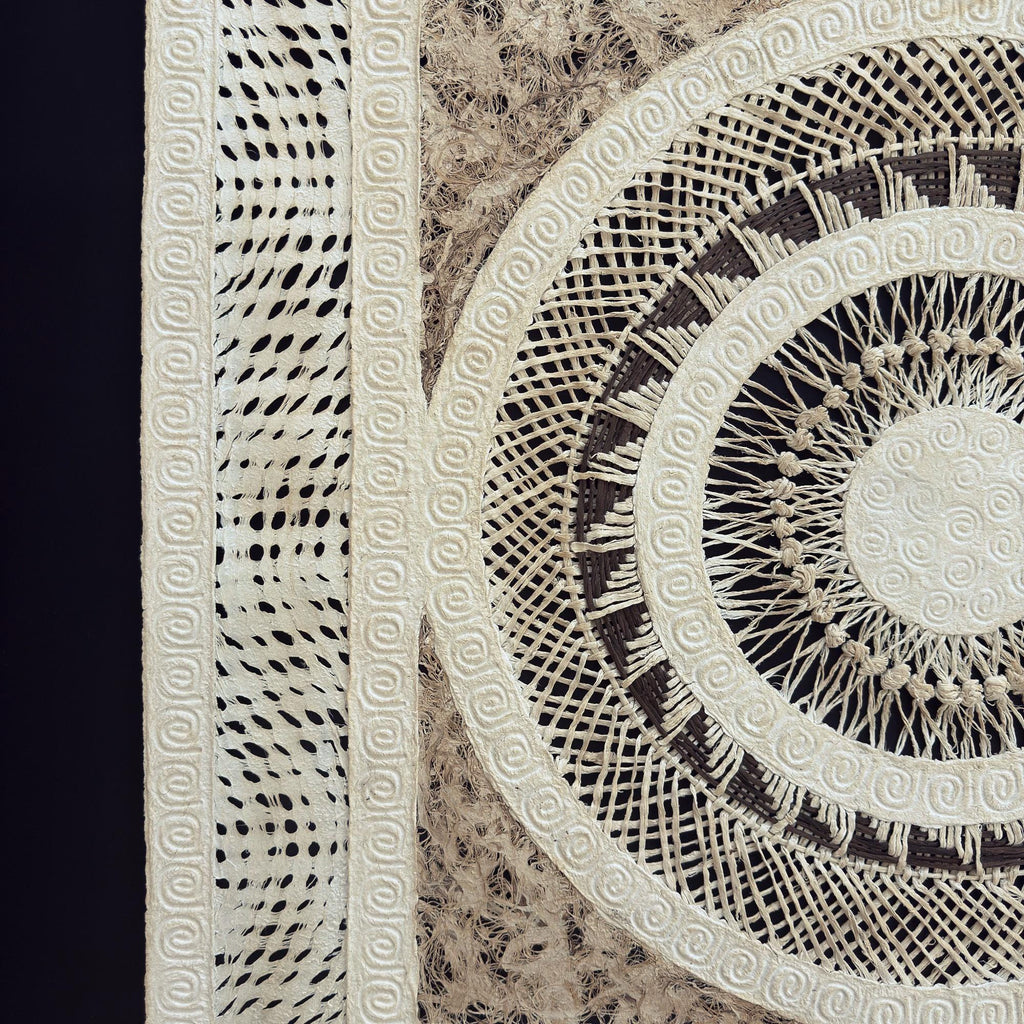 "Woven Mandala" ∙ Amate Art  28"x28"  (Unframed)