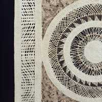 "Woven Mandala" ∙ Amate Art  28"x28"  (Unframed)