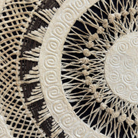 "Woven Mandala" ∙ Amate Art  28"x28"  (Unframed)