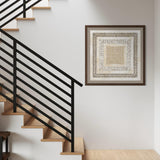 "Mosaic Square" ∙ Amate Art  23.5"x23.5"  (Unframed)