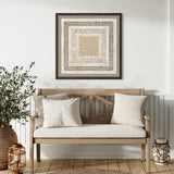 "Mosaic Square" ∙ Amate Art  23.5"x23.5"  (Unframed)