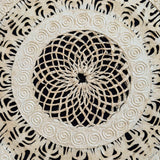 "Spiral Mandala" ∙ Amate Art  23.5"x23.5"  (Unframed)