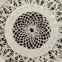 "Spiral Mandala" ∙ Amate Art  23.5"x23.5"  (Unframed)