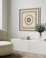 "Spiral Mandala" ∙ Amate Art  23.5"x23.5"  (Unframed)