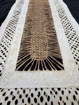 "Basket Weave" ∙ Amate Art  47"x15.5"  (Unframed)