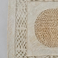 "Circle Weave" ∙ Amate Art  15.75"x15.75"  (Unframed)