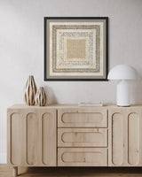 "Mosaic Square" ∙ Amate Art  23.5"x23.5"  (Unframed)