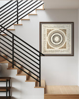 "Woven Mandala" ∙ Amate Art  28"x28"  (Unframed)