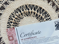 "Woven Mandala" ∙ Amate Art  28"x28"  (Unframed)