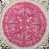 "Sunset Lace" ∙ Amate Art  15.75"x15.75"  (Unframed)