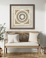 "Woven Mandala" ∙ Amate Art  28"x28"  (Unframed)