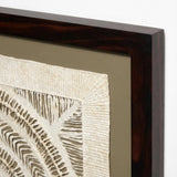 "Knot Weave" ∙ Amate Art  35"x35"  (Framed)