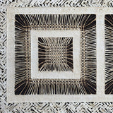 "Cascade Squares" ∙ Amate Art  70"x23.5" (Unframed)