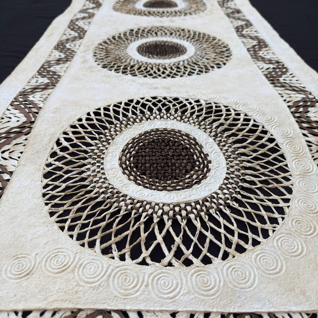 "Sunburst Run" ∙ Amate Art  70"x23.5"  (Unframed)