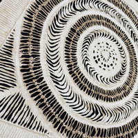 "Knot Weave" ∙ Amate Art  35"x35"  (Framed)