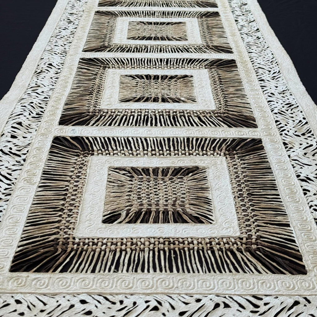 "Cascade Squares" ∙ Amate Art  70"x23.5" (Unframed)