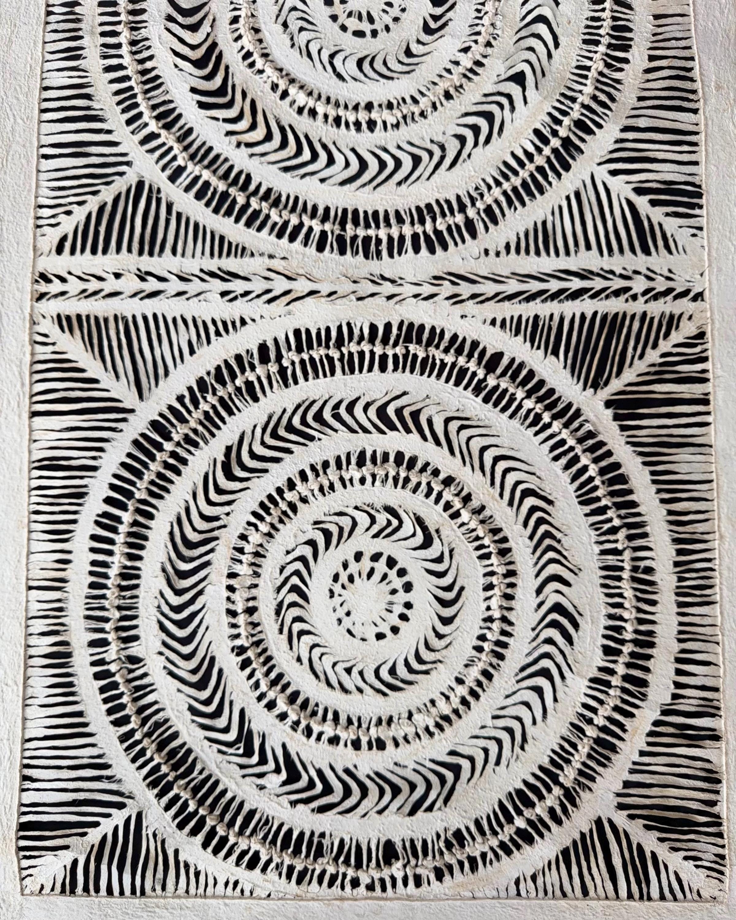 "Knot Weave" ∙ Amate Art  59"x23.5"  (Unframed)