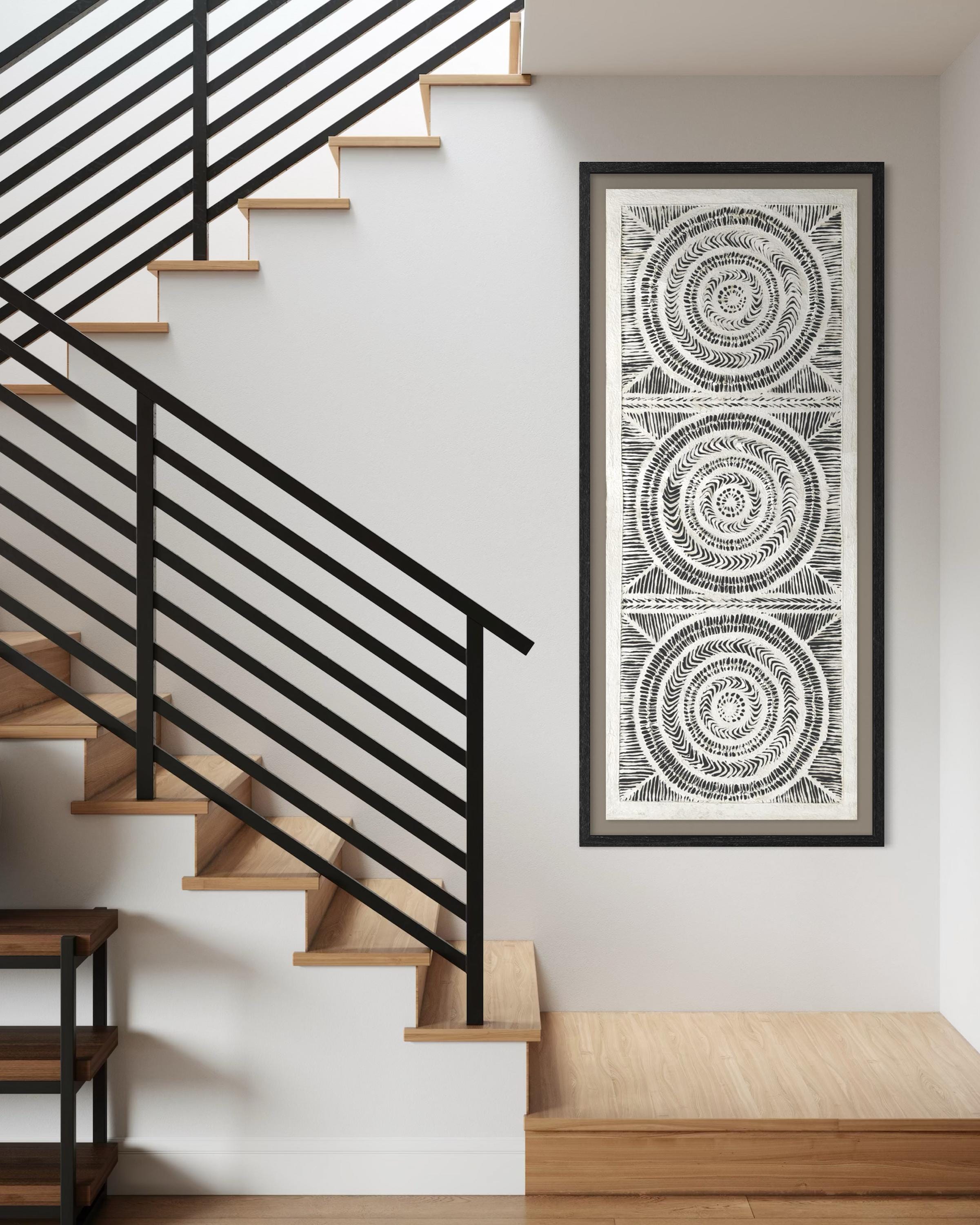 "Knot Weave" ∙ Amate Art  59"x23.5"  (Unframed)