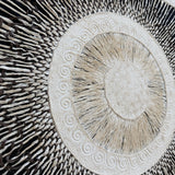 "Sun Weave" ∙ Amate Art  35"x35"  (Framed)