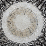 "Sun Weave" ∙ Amate Art  35"x35"  (Framed)